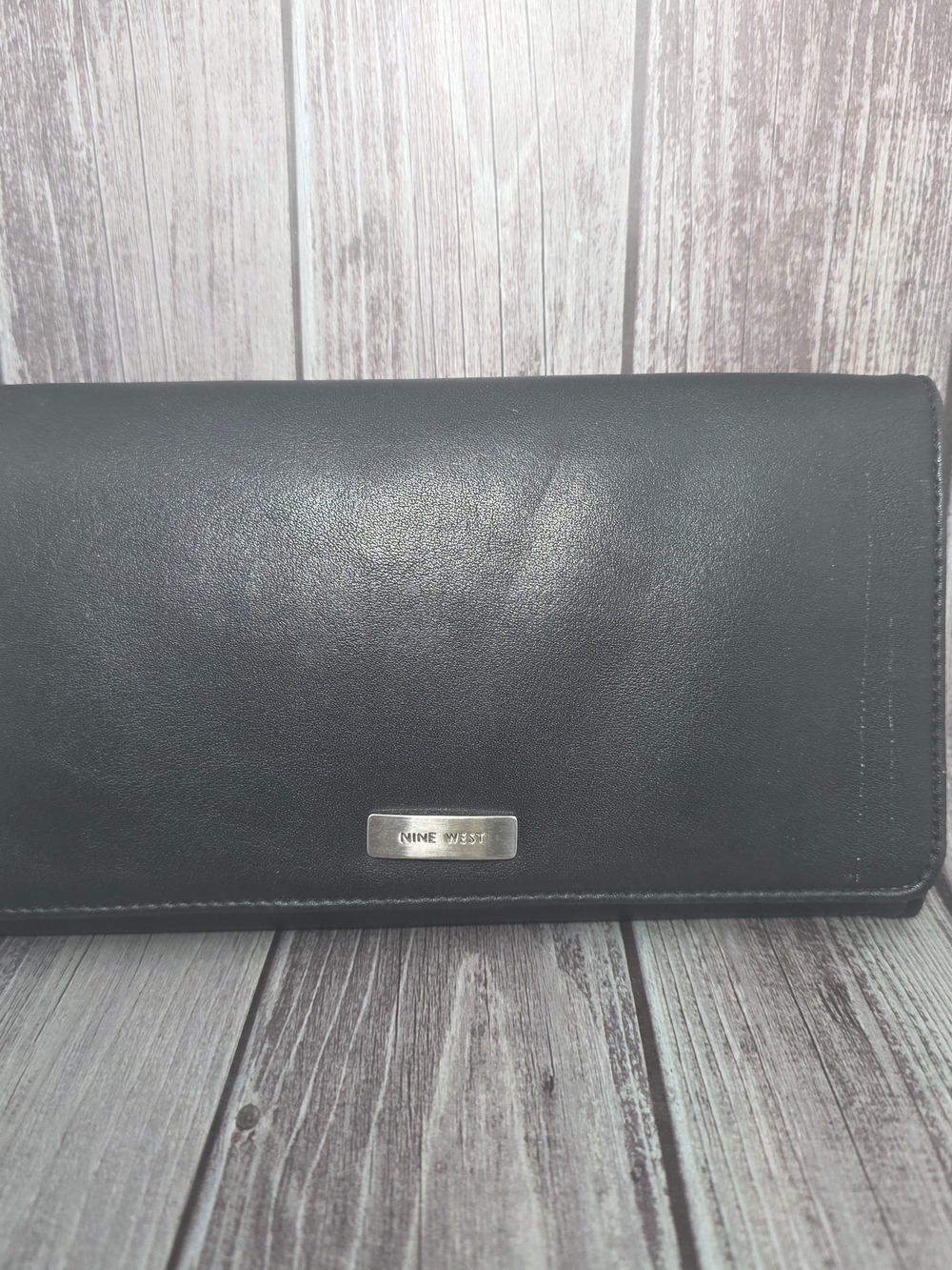 Nine West Black Leather Wallet